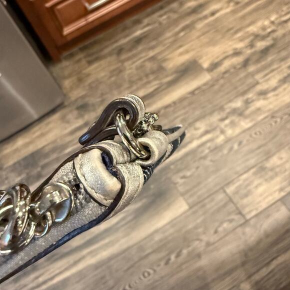 Coach Denim Logo Wristlet - Picture 8 of 9